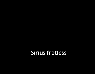 Sirius fretless