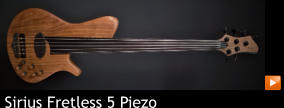 Sirius Fretless 5 Piezo
