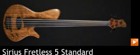 Sirius Fretless 5 Standard