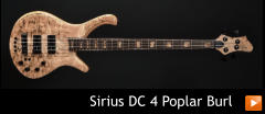 Sirius DC 4 Poplar Burl
