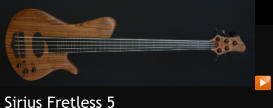 Sirius Fretless 5