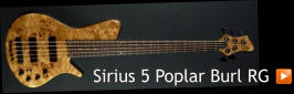 Sirius 5 Poplar Burl RG