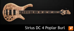 Sirius DC 4 Poplar Burl